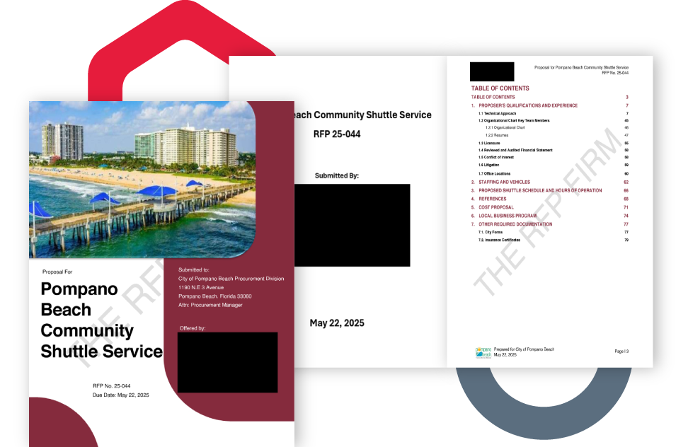 City RFP – Pompano Beach Community Shuttle Service